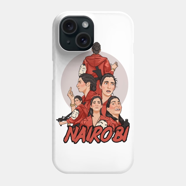 nairobi Phone Case by ohnoballoons