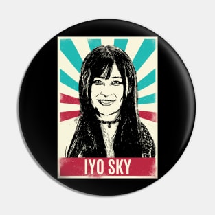 Vintage Retro Iyo Sky Pin