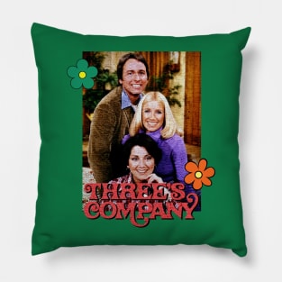 threes company Pillow