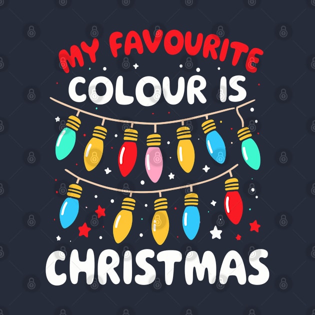 My Favourite Colour Is Christmas - Festive Lights by 1BPDesigns