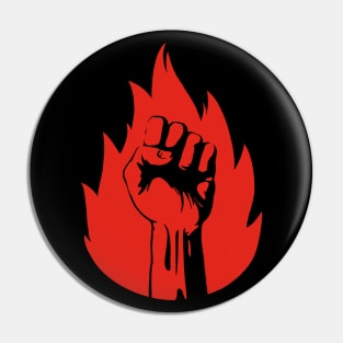 Burning Fist Pin