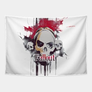 FallOut,Nuclear Explosion Graphic T-Shirt 02 Tapestry