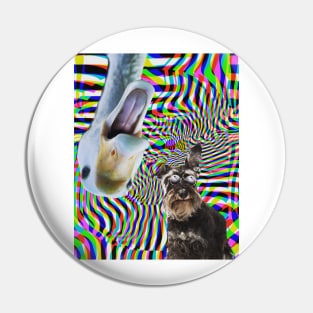 Trippy animals Pin