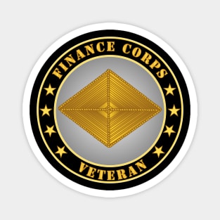 Army - Finance Corps Veteran Magnet