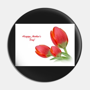 Happy Mother's Day Greeting Card Pin