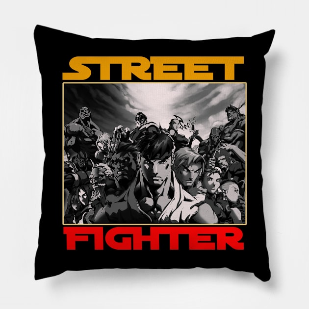 streetfighter Pillow by menarikjanda