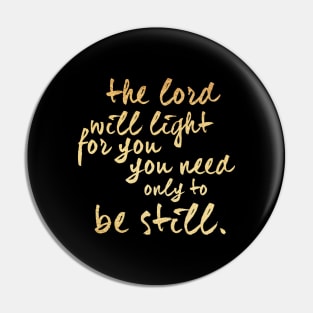 The lord will light for you Pin