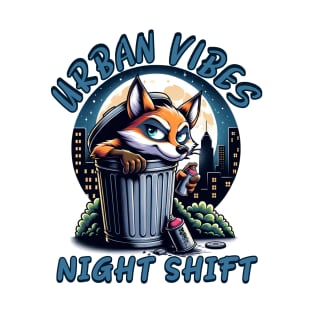 Urban Vibes Graffiti Fox T-Shirt