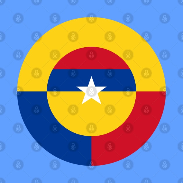 Colombia Air Force Roundel by Lyvershop