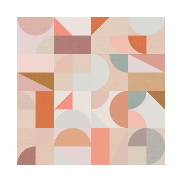 Mid Century Shapes N.03 / Nomade Abstraction by matise