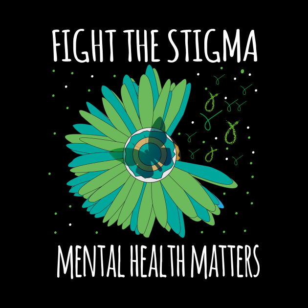 Mental Health Awareness Fight The Stigma by eighthinkstudio