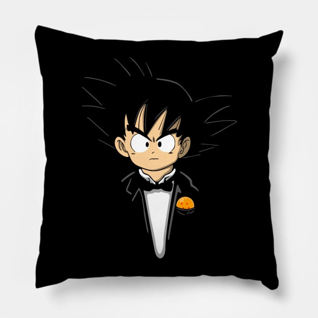 The Kid Saiyan Pillow by Melonseta