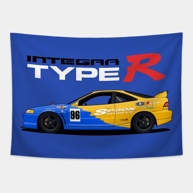 Integra Type R Spoon Sports Tapestry by masjestudio