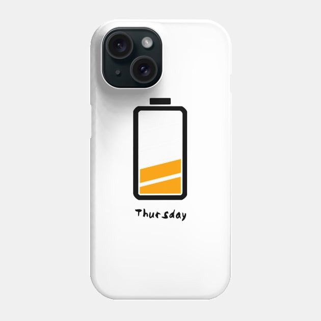 Thursday vibes Phone Case by pepques