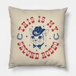 This is my second rodeo Pillow