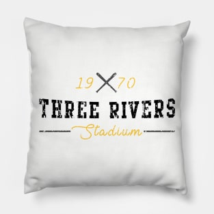 Three Rivers Stadium Pillow