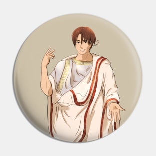 Roman Hetalia Italy Pin