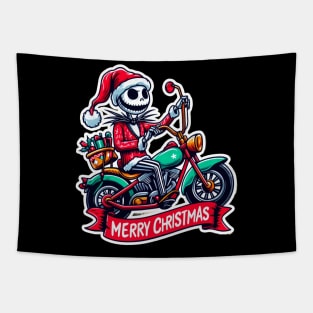 Jack Skellington Santa Tapestry