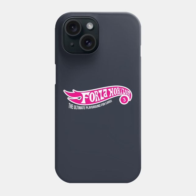 The Ultimate Playground for Cars! - Pink/White Colorway Phone Case by NoobDesign15