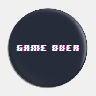 Game Over Pin