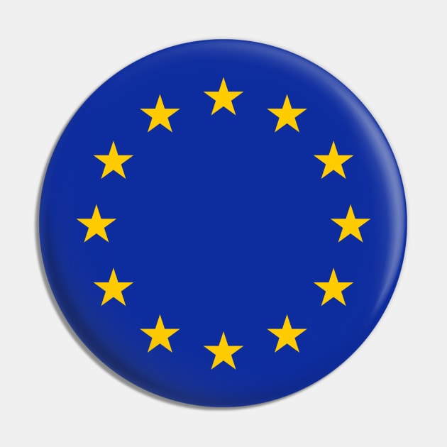 Europe Union flag Pin by PedroVale