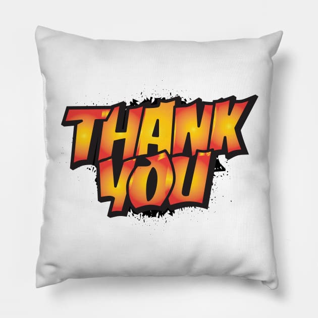 thank you Pillow by emofix