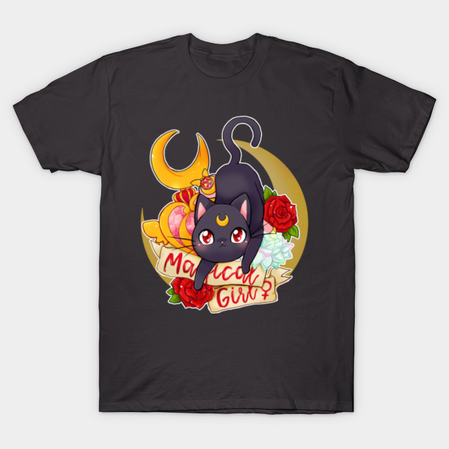 Sailor Moon Magical Girl Luna Tattoo Sailor Moon T Shirt Teepublic