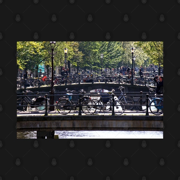 Bridges and Bikes - Amsterdam, Holland by Bierman9