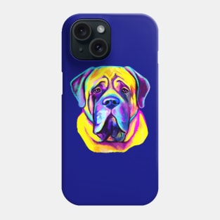 English Mastiff in Colors Phone Case