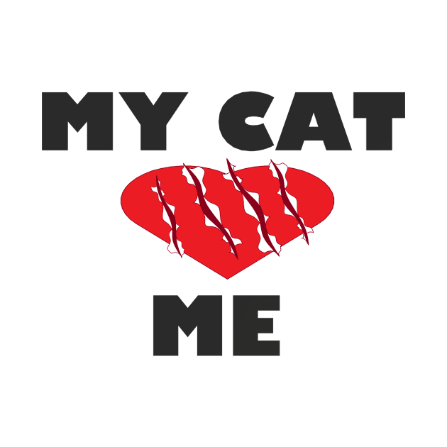 My Cat Loves Me by jmtaylor