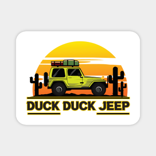 Duck Duck Jeep Magnet