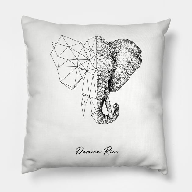 Elephant: Inspired T-shirt Design referencing Damien Rice's Song Pillow by Cery & Joe New Style