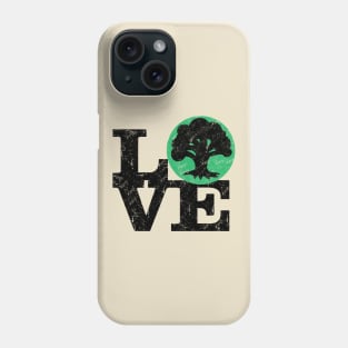Love Green Mana Magic The Gathering Phone Case