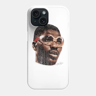 Hakeem Olajuwon Big Face Phone Case