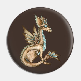 Steampunk Dragon Pin