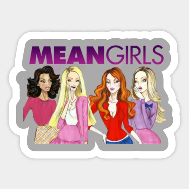 Mean Girls - Pink - Sticker