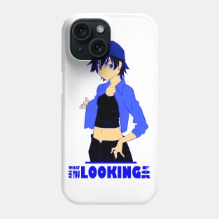 Blue Waifu Phone Case