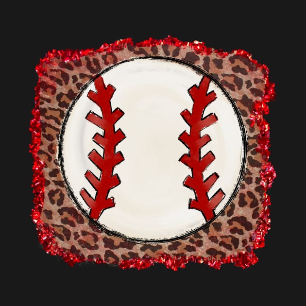 Baseball Cheetah by R Tee Hut