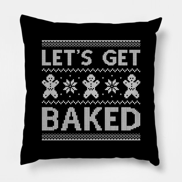 Let's Get Baked Pillow by Cherrific