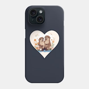 Otter Couple Phone Case