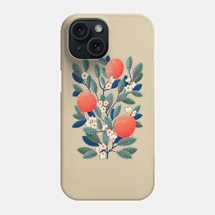 Orange Branch Phone Case