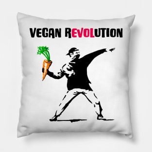 Vegan revolution Pillow