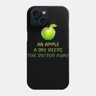 An apple the day Phone Case