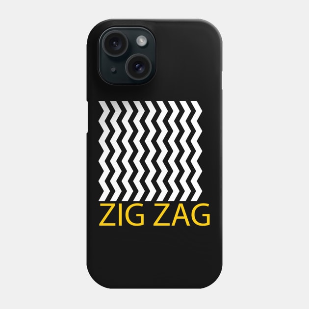 Zig Zag Concept Phone Case by Mako Design 