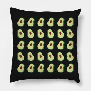 Avocado Mask Design, Artwork, Vector, Graphic Pillow