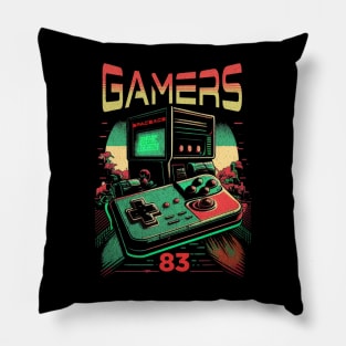 80s Gamer Pillow