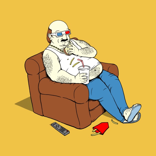 Couch Potato by pigboom