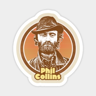 Phil Collins /// Retro 80s Fan Design Magnet