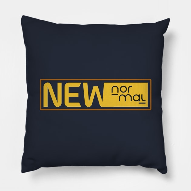 New Normal Pillow by Be Scintilla