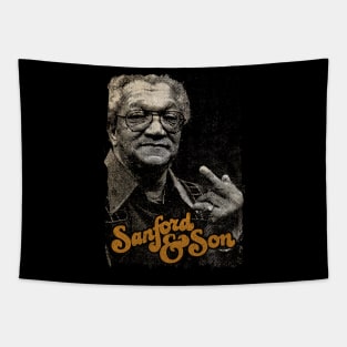 Middle finger Redd Foxx Tapestry